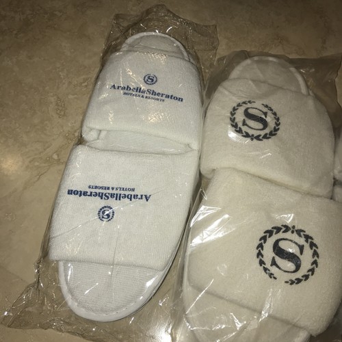 Pantuflas Sheraton Arabella, España Hotel Spa - Tres (3) Pares Nuevas - Imagen 4 de 7