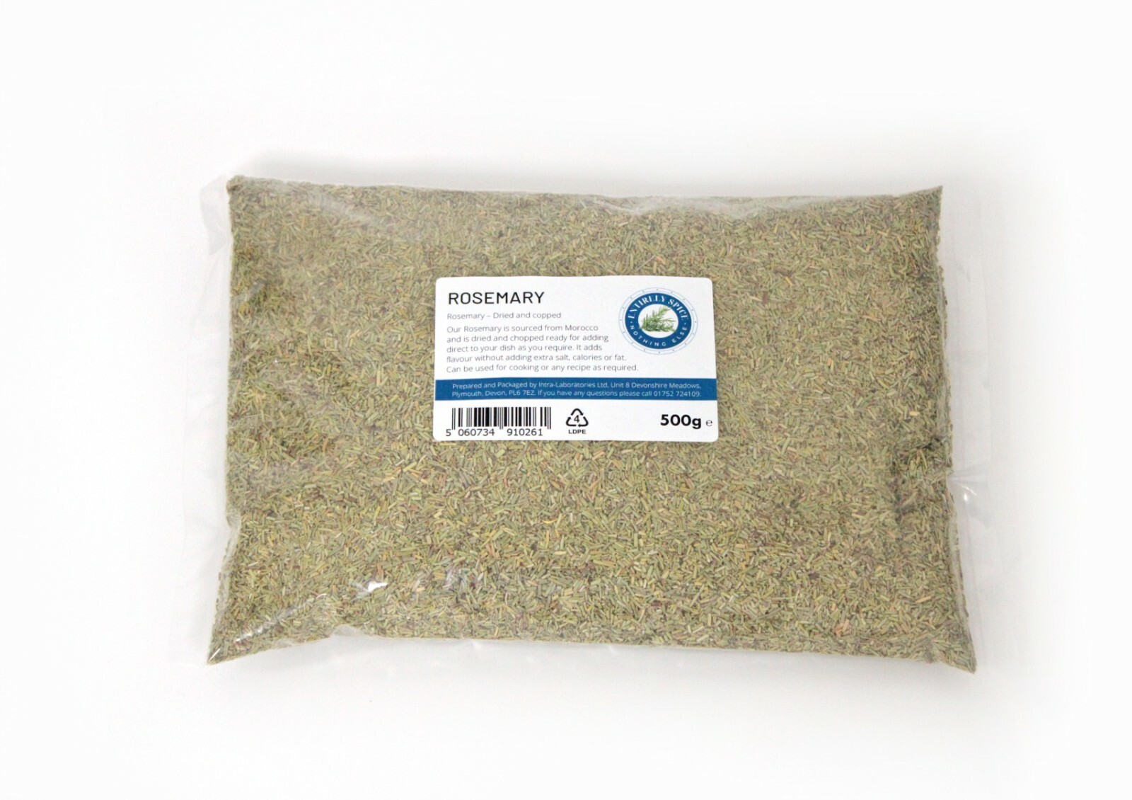 Chopped Dried Rosemary 500g - Selected for the Best Quality - Premium Food Grade