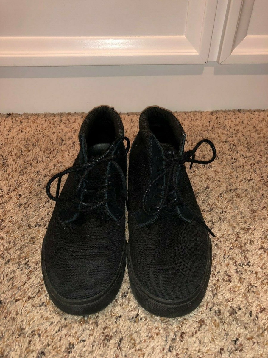 REEF OUTHAUL Men’s  Black Canvas Shoes Reef Outhaul Black Canvas Shoes in Size 8-VGUC | eBay main image 2