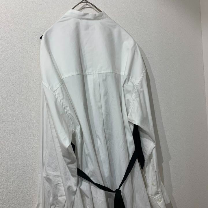 BED J.W FORD No Collar Vest Shirt WHITE | eBay 