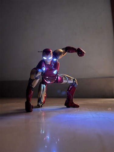 CS Fantascraft Iron Man MK85 2.0 Ver. Metal Action Figure 1/12 LED Light Model - Picture 8 of 14