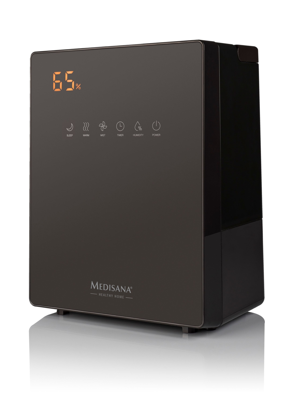 medisana AH 675 Ultraschall-Luftbefeuchter mit Hygrometer mit Fernbedienung