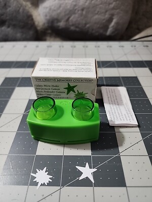 Creative Memories Galaxy Micro Maker Paper Punch With Box 