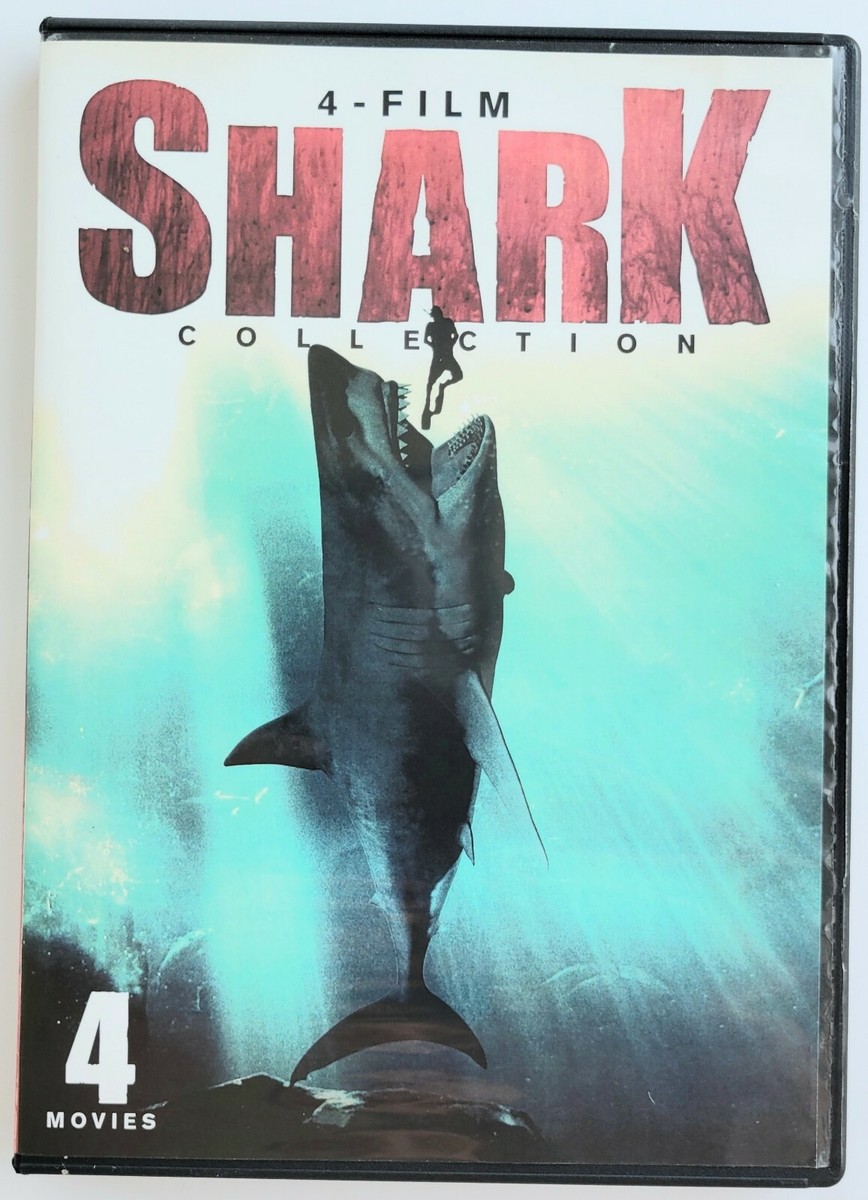 Shark 4-Film Collection 2021 DVD Movie Shark Attack 1 2 3