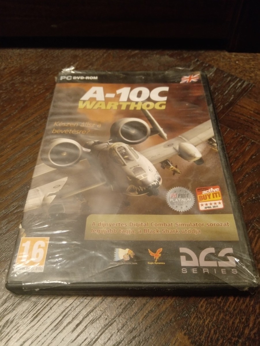 A-10C WARTHOG (PC DVD) PC Flight Simulator DCS Series Brand New 
