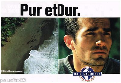 ADVERTISEMENT ADVERTISING 105 1991 AFRICATOURS ARC AVENTURES RAID GAULOISES (2p