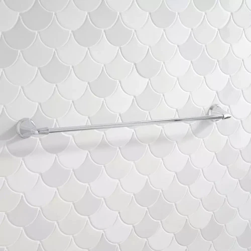 Signature Hardware Provincetown 24” Towel Bar Polished Chrome SHPR24TBCP - Picture 1 of 4