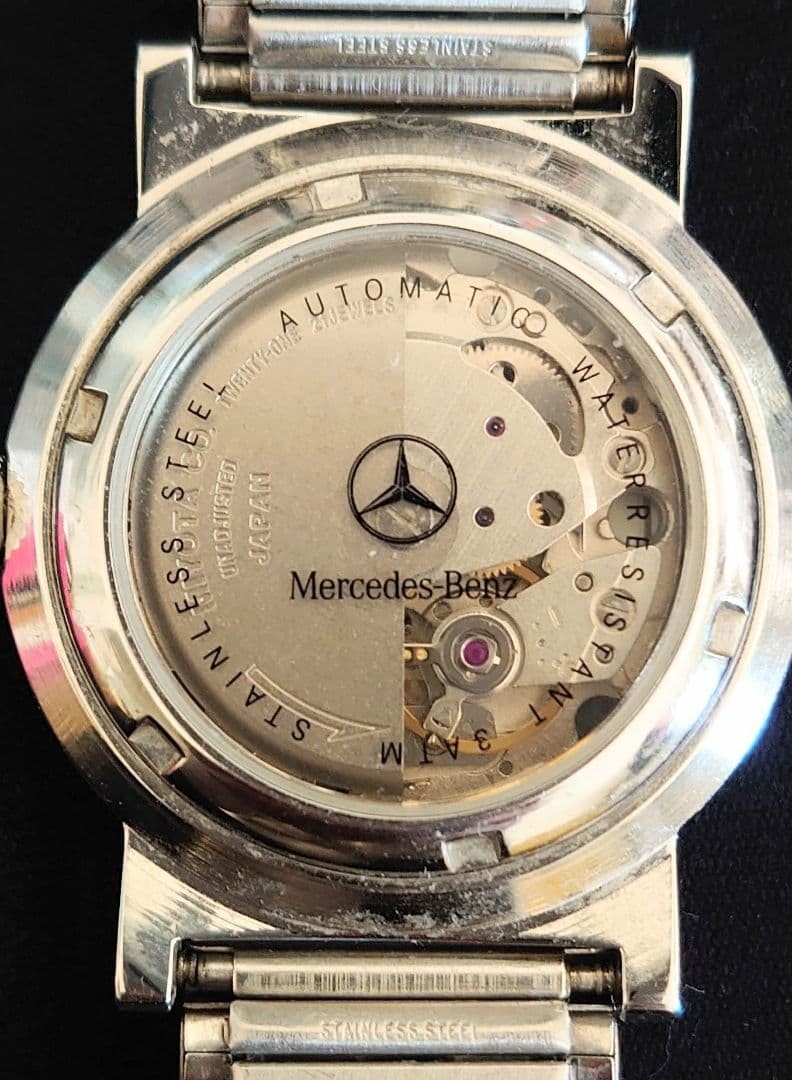 Mercedes-Benz Design CLK 自動巻き時計 Mercedes-Benz Clk Automatic Watch Winding Rare Racing Car Model