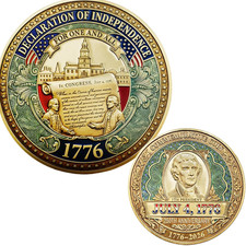 Declaration of Independence 250Th Anniversary Commemorative Coin, July 4 1776 C2