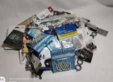 LOT JEWELRY MAKING BEADS CHARMS OVER 2 LBS / 50 PCS, ALL NEW