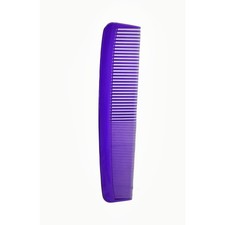 10 pcs Hair Comb Plastic Dressing Comb Purple 8.75 in