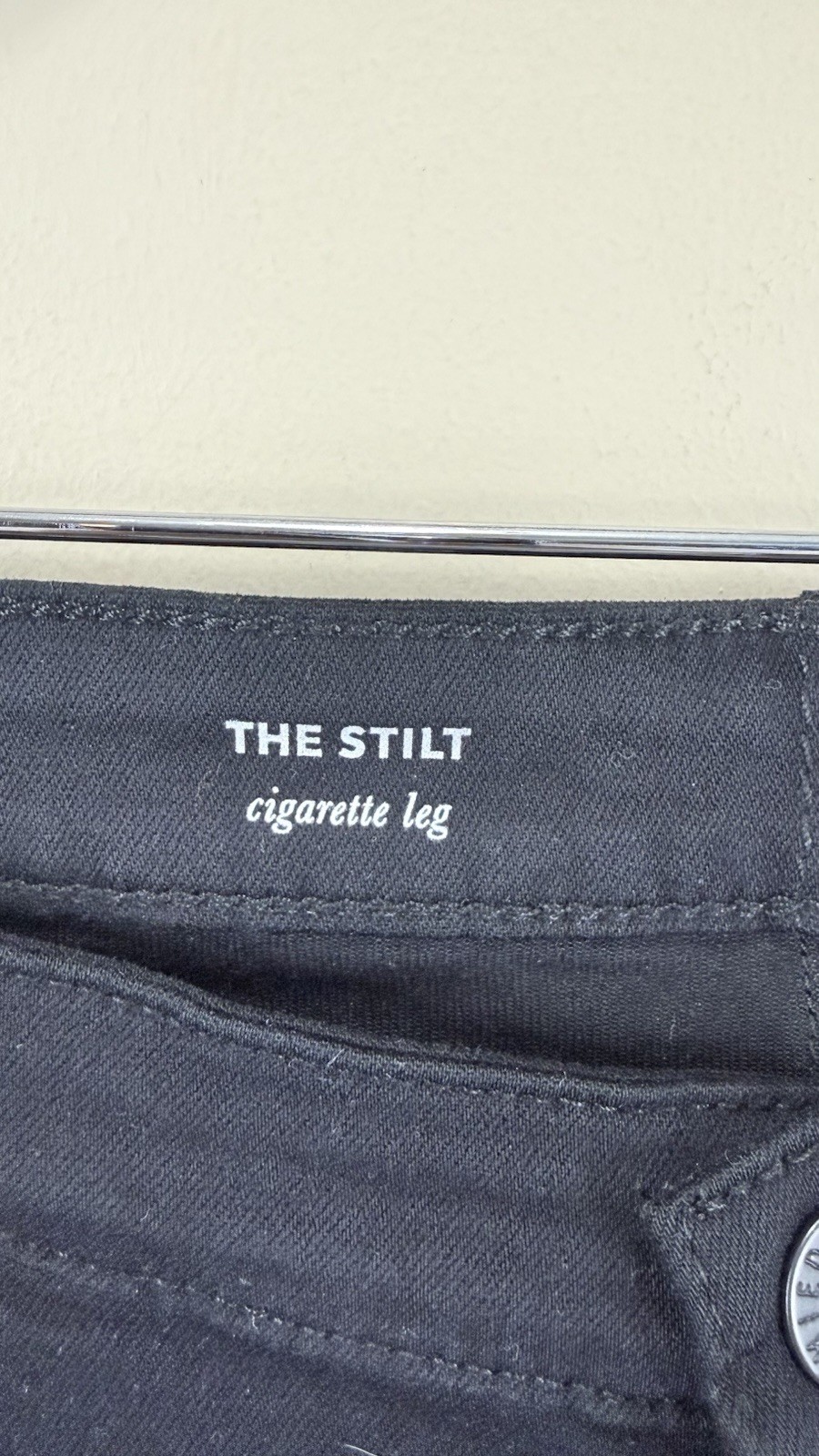AG Adriano Goldschmied The Stilt Cigarette Leg Black Jeans Womens Size 32R NWT thumbnail 3