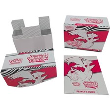 Pokemon TCG Scarlet and Violet White Flare Empty with Player Guide No Packs