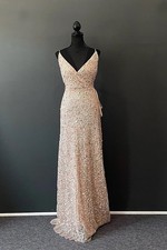 Adrianna Papell Women  s Size 12 Blush Pink Mother Of The Bride Dress
