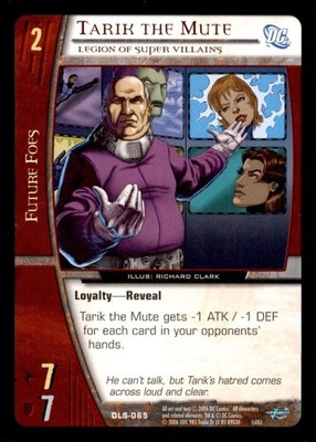 Tarik the Mute Legion of Super Villains DLS-065 Legion Of Super-Heroes VS System