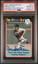 2020 Topps Heritage Baseball Flashbacks Don Sutton #BF-8 ~AUTOGRAPHED!~ 1-of-1!