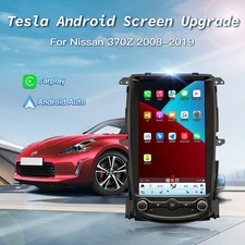 13.8" CarPlay Android Tesla Screen GPS Navi Stereo for Nissan 370Z 2008-2018
