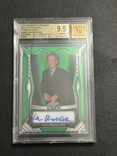 IAN MCKELLEN 2025 LEAF METAL AUTHENTICS ON CARD AUTO BGS 10 LOTR 10/12 BGS 9.5