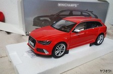Audi RS6 Avant 2013 1/18 diecast MINICHAMPS AUDI red
