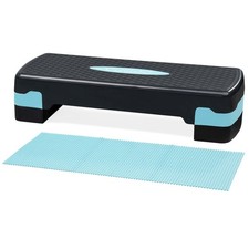 2 Level Adjustable Aerobic Fitness Yoga Step Board Non Slip Gym Stepper Board