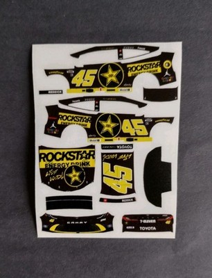 2026 Custom Tyler Reddick #45 Rockstar 1/64 Peel & Stick Decals