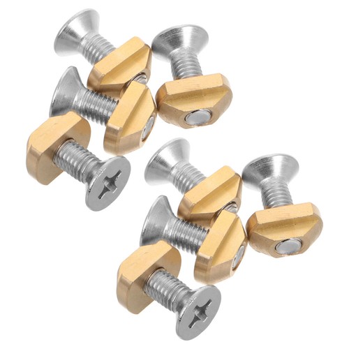 8pcs Surfboard Hardware: M8 Hydrofoil Track Screws Paddle Board Mounting - Picture 3 of 12