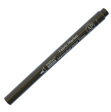 UCHIDA 522-C-12 Marvy Fine Point Fabric Marker, Gray