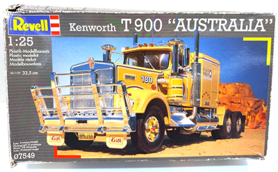 revell ケンワース t900 オーストラリア Revell 1:25 Scale Kenworth T-900 Australia Vintage Started Semi