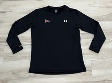 Under Armour ColdGear Base Layer Long Sleeve Shirt Mens 2XL Black Athletic Crew