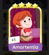   Golden Blitz Amortentia Monopoly GO 4 Star Stickers Fast Delivery  