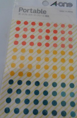 Color Marking Dots Labels Stickers Scrapbooking Cards Planners