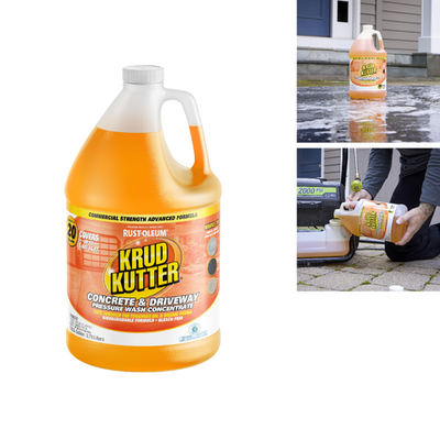 #ad Krud Kutter Concrete Driveway Pressure Washer Concentrate Manual Use Cleaner $47.94