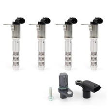 Intake Exhaust Engine Variable Valve Timing VVT Solenoid with Crankshaft ...