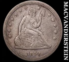 1859 Seated Liberty Quarter - Scarce  Better Date  No Reserve  #J8144