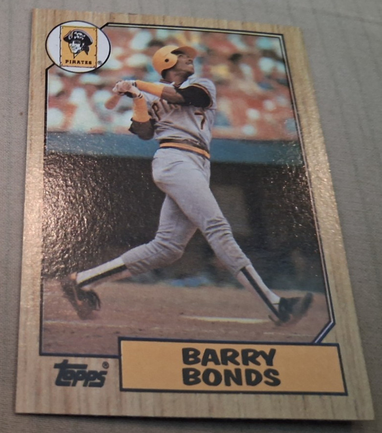 1987 Topps #320 Barry Bonds RC NM (Pirates)