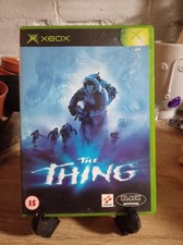 The Thing Xbox Original PAL Game Complete Manual Konami 2002 CIB Horror