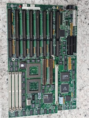 Rare Retro Clean Micronics Gemini VL-Bus (09-00144-01) Motherboard Intel 80486DX