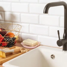 Jay Franco Hello Kitty Soap Dish Pink Resin Sponge Holder/Jewelry Dish