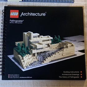 LEGO Architecture Fallingwater 21005 811pcs Complete Set w/ Instructions No Box