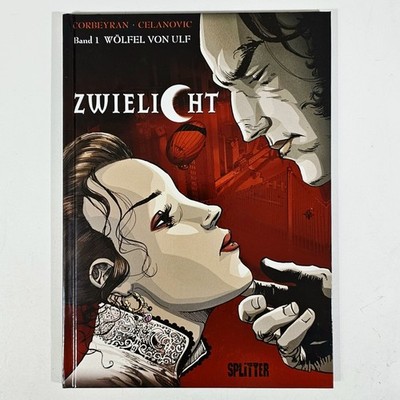 2012 Splitter Verlag Vampire Horror Hardcover Comic TWILICHT - WÖLFEL VON ULF Z1