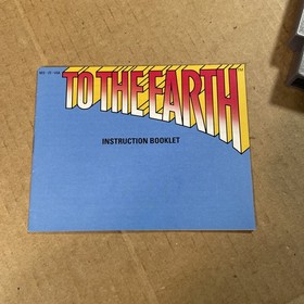 To the Earth (Nintendo Entertainment System) Juego Completo NES Con Caja y Manual