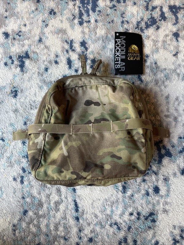 old gen Granite Gear Tactical 7x10x4 Modular Pouch Crye Multicam Paraclete