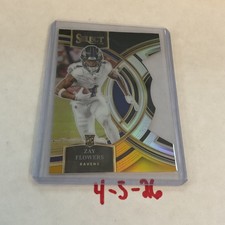 2023 Panini Select Premier Rookie Die Cut Zay Flowers #157 