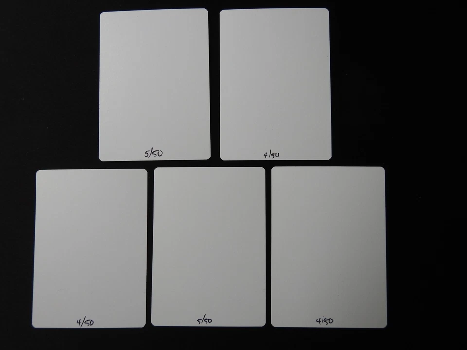 Artist Proof Land Set Retro Foil Shadow Signed NM [Commander Masters] Mark Poole - Image 4 of 4