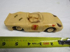 Vintage 1/24 Scale MARX slot car Hard Body WITH DRIVER RACE RACING CAR