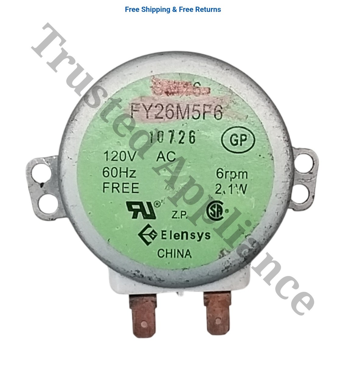 SM-16 BY36M1A6 Microwave Oven Synchronous Motor 21V 5/6RPM 3/2.5W