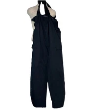 Blauer Gore-Tex Bib Overalls Black Thermostat Insulated VTG US Sz M
