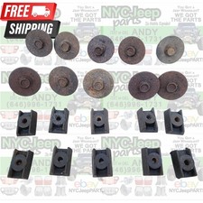 Oem Fender Flare Mounting Hardware 10pc Mount Screws 97-06 Tj Jeep Wrangler Oem Fender Flare Mounting Hardware 10pc Mount Screws 97-06 Tj Jeep Wrangler