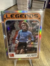 2022-23 Topps Finest Bundesliga - Finest Legends Sepp Maier #FL-SM