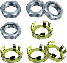 Vanshly，6-191 6-190 Trailer Wheel Axle Nuts and Retainers Compatible With 2K... 